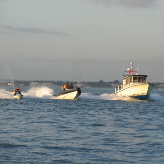 Formation en motomarine 